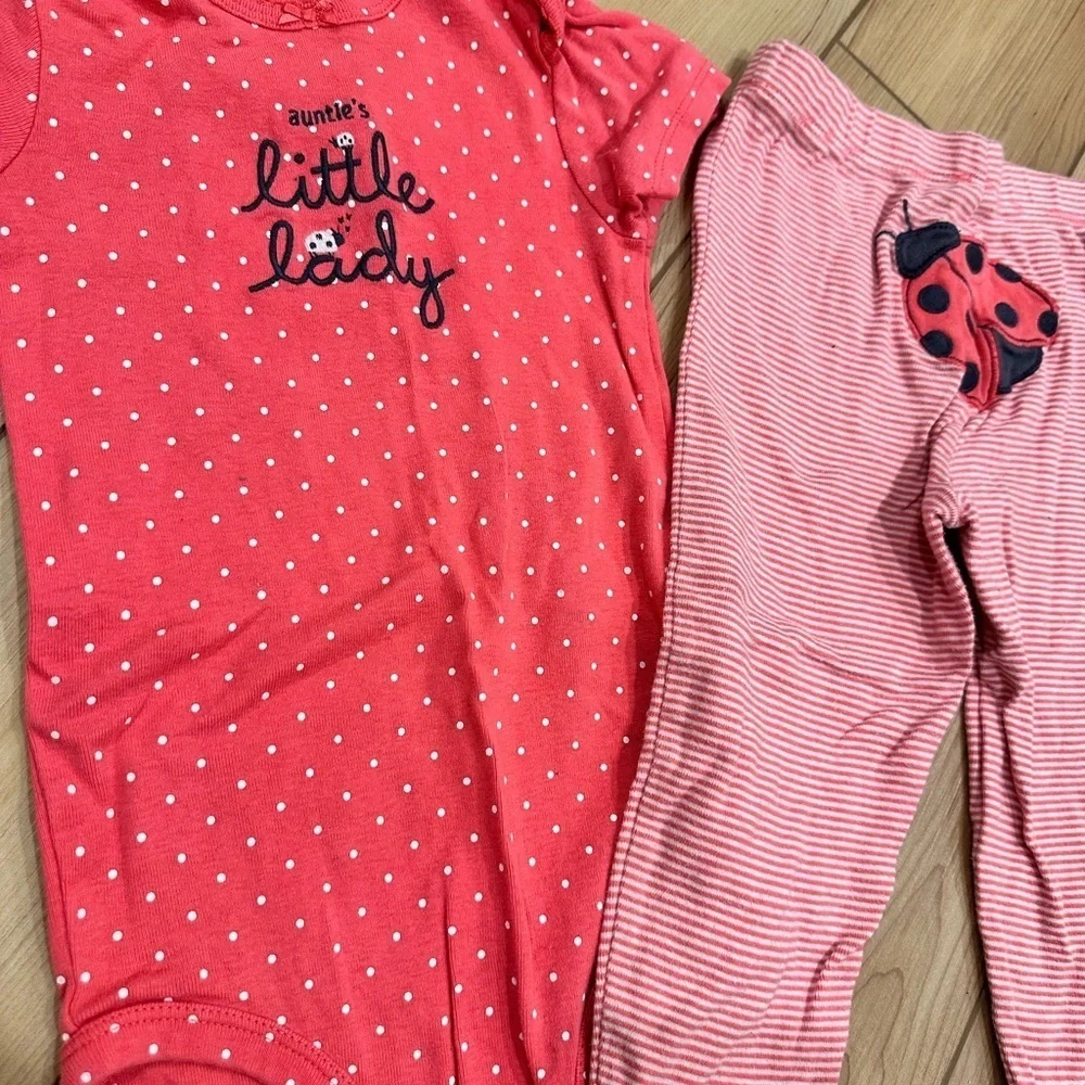 Carters Lady Bug Set